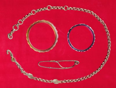 Belt, Brooch and Two Bracelets, Tene II by Gaulish